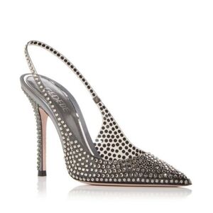 Gedebe NEW Studded Stiletto Stella Women's Heels Slingback Pumps Black $940